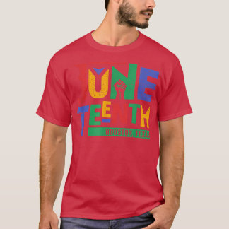 Juneteenth Houston Teas African Freedom Black Hist T-Shirt