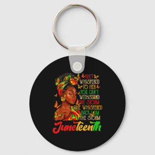 Juneteenth, ich bin die schwarzen Frauen, schwarze Schlüsselanhänger