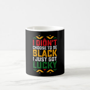 Juneteenth Ich habe nicht gewählt, schwarz zu sein Kaffeetasse