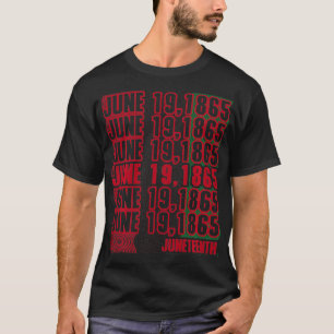 Juneteenth Inspiriert Juneteenth Zitat Verwandte S T-Shirt