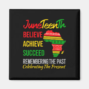 Juneteenth ist mein Unabhängigkeitstag afrikanisch Magnet