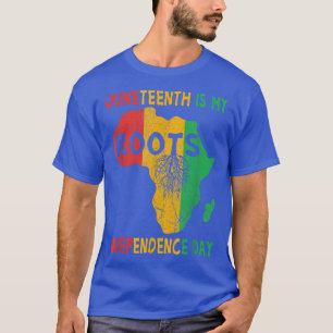 Juneteenth ist mein Unabhängigkeitstag afrikanisch T-Shirt