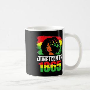 Juneteenth ist meine Unabhängigkeit 1865 Tag schwa Kaffeetasse