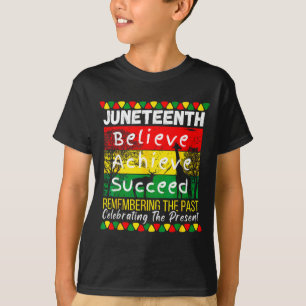 Juneteenth ist Unabhängigkeitstag schwarzer Stolz T-Shirt