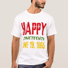Juneteenth - Jede Kette sprengen Seit 1865, 19. Ju T-Shirt