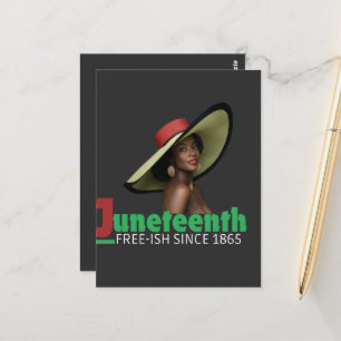 Juneteenth June 19, 1865 - Historical Commemoratio Postkarte