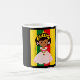 Juneteenth-Königin Schwarze Mädchen Magie Melanin  Kaffeetasse