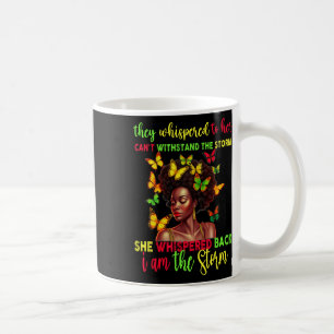 Juneteenth Melanin Mädchen Schwarze Frauen Afro Sc Kaffeetasse