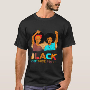 Juneteenth Melanin Schwarzer Stolz Juneteenth Frau T-Shirt