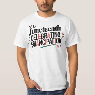 Juneteenth mens T-Shirt