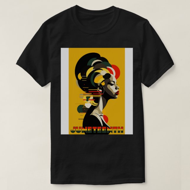 Juneteenth Modern T-Shirt (Design vorne)