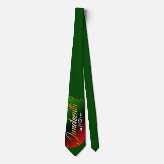 Juneteenth Neck Tie Krawatte (Vorderseite)