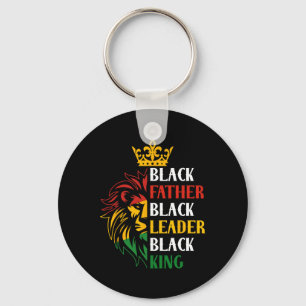Juneteenth Proud Black Men Vathers Day Black Histo Schlüsselanhänger