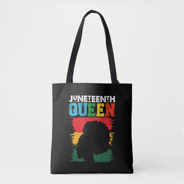 Juneteenth Queen Black Afro Melanin Girl (Vorderseite)