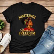 Juneteenth-Schwarze Frauen verwurzelt in Freiheit