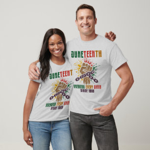 Juneteenth - Schwarze Geschichte T-Shirt