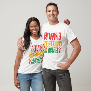 Juneteenth - Schwarze Geschichte T-Shirt