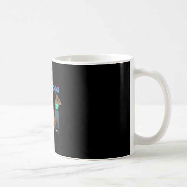Juneteenth-Schwesternschaft Sista-Hood-Freunde Kaffeetasse (Rechts)