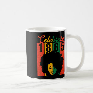 Juneteenth-Shirt Schwarze Frauen feiern 1865 Unabh Kaffeetasse