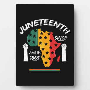 Juneteenth Since June 19th 1865 T-shirt Free Ish Fotoplatte