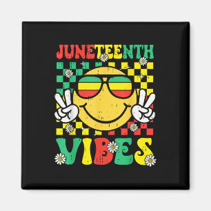 Juneteenth Stimmung 19. Juni 1865 Afrikanischer Sc Magnet
