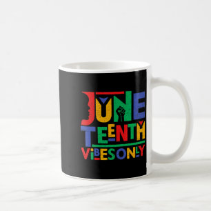 Juneteenth Stimmung Melanin Schwarze Magie Männer  Kaffeetasse