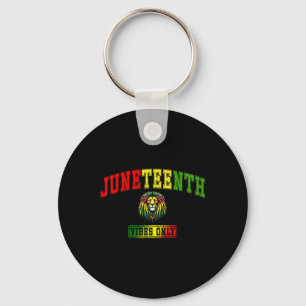Juneteenth Stimmung nur 1865 Afrikanische Schwarze Schlüsselanhänger