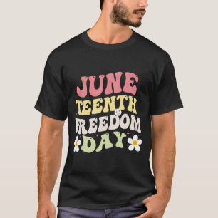 Juneteenth T-Shirt Frauen Juneteenth T-Shirt