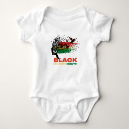 Juneteenth Tree African Root Afro Proud Black June Baby Strampler