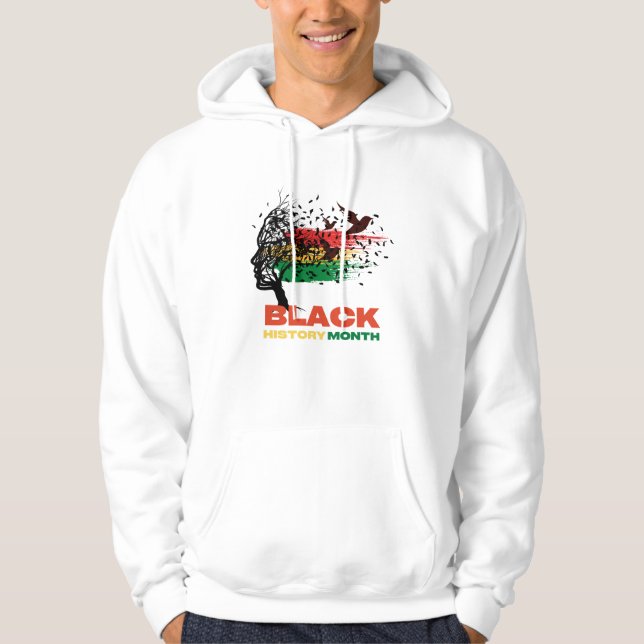 Juneteenth Tree African Root Afro Proud Black June Hoodie (Vorderseite)