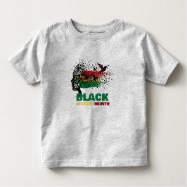 Juneteenth Tree African Root Proud Black History Kleinkind T-shirt