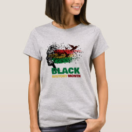 Juneteenth Tree African Root Proud Black History T-Shirt