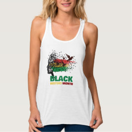 Juneteenth Tree African Root Proud Black History Tank Top