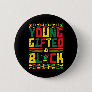 Juneteenth Young gab African Boy Dab Toddler Bo Button
