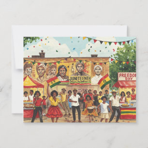 Junetezehnt Postkarte