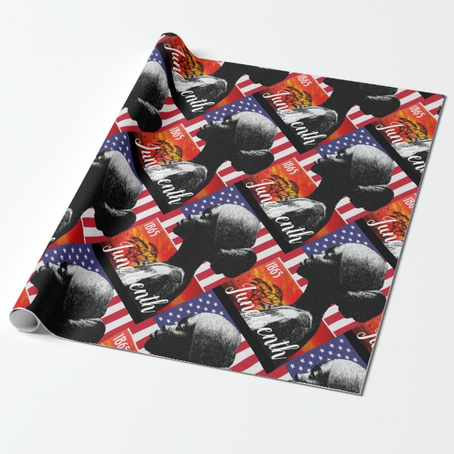 Junetezehnte Umschlagpapier Geschenkpapier (Ungerollt)
