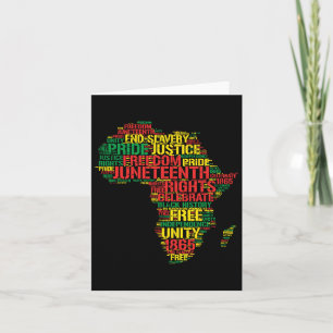 Junetste Africa Map Words 19. Juni 1865 Men Wom Karte