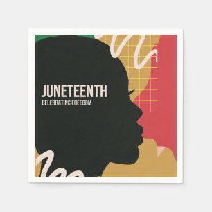 Junetzehnte feiert Freedom Party Serviette