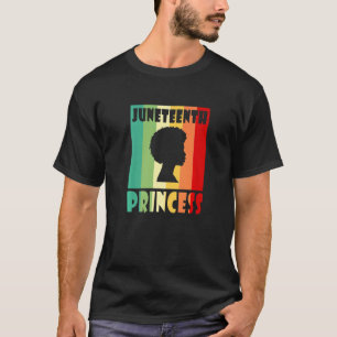 Junetzehnte Prinzessin feiert schwarze Freiheit Af T-Shirt