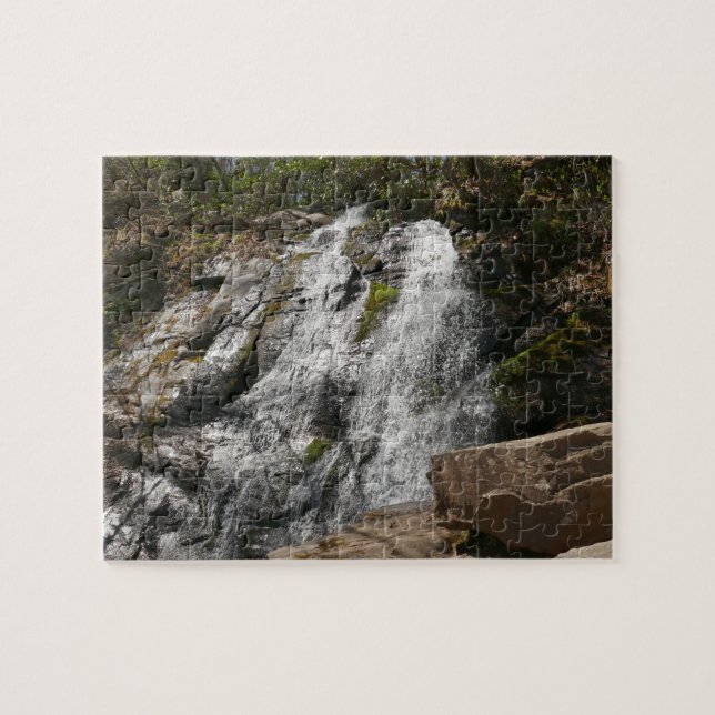 Juney Whank Falls at Smoky Mountains Puzzle (Horizontal)
