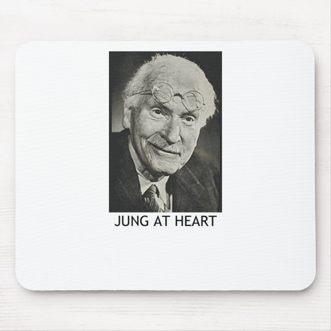 Jung am Herzen Mousepad (Vorne)