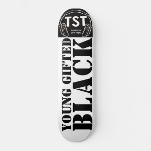 JUNG BEGABT &  SCHWARZ Skateboard