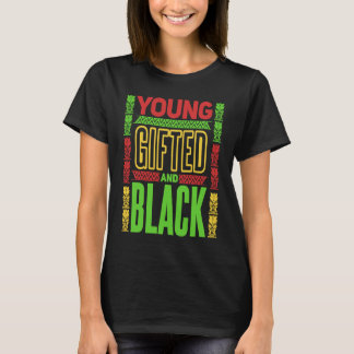 Jung, ed und Schwarz Schwarze Geschichte Monat  1 T-Shirt