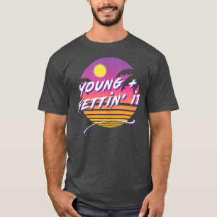 Jung & erfolgreich, lustig cool sassy salzig Colle T-Shirt