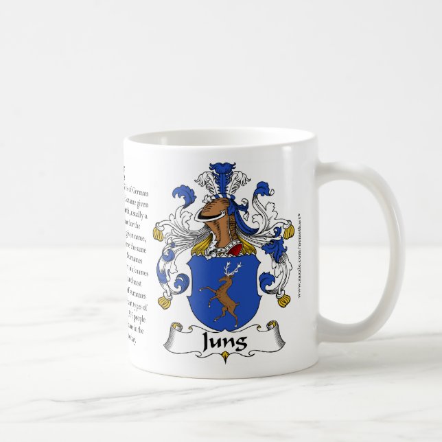 Jung Familien-Wappen Tasse (Rechts)
