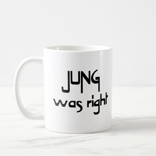 Jung hatte recht kaffeetasse (Links)