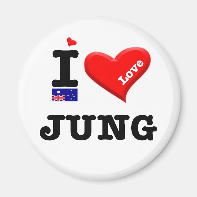 JUNG - I-Liebe Magnet (Vorne)