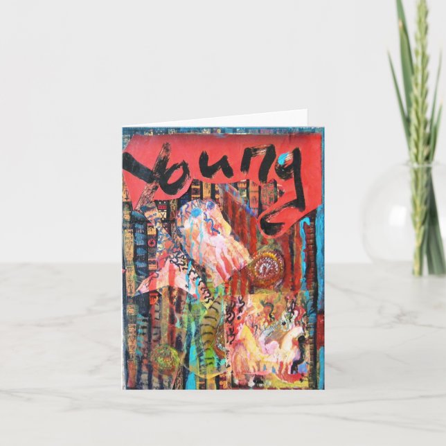 Jung und Alt Karte (Vorderseite)