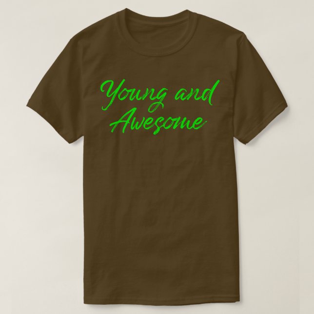 Jung und Phantastisch T-Shirt (Design vorne)