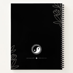 Jung, Wild & Freies Yin-Yang Notizbuch